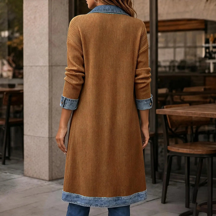 Thessaly Ribbed Knit Cardigan