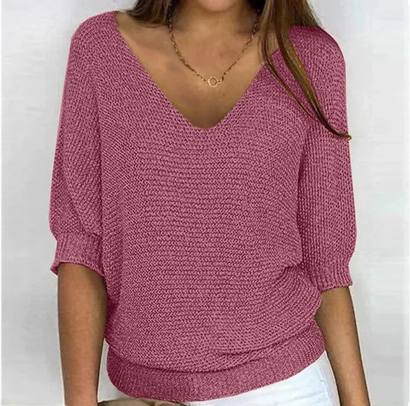 Vivienne Ribbed Knit Top