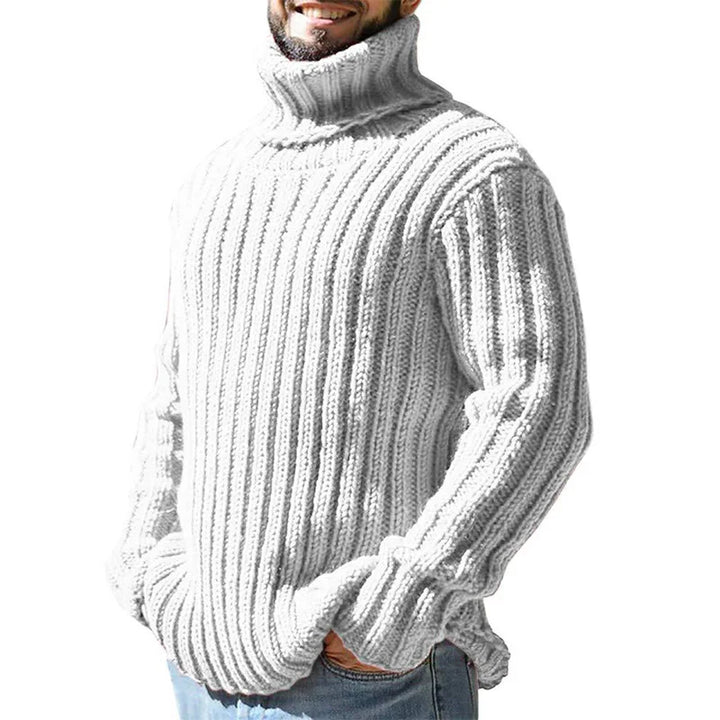 Emory Ribbed Turtleneck Sweater