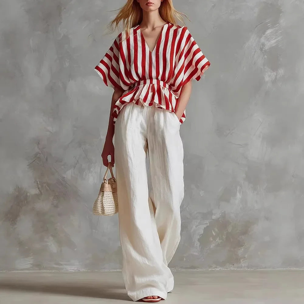 Maren Wide Leg Matching Set