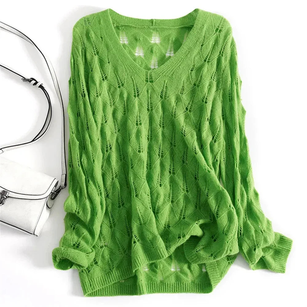 Elora Open Knit Cardigan