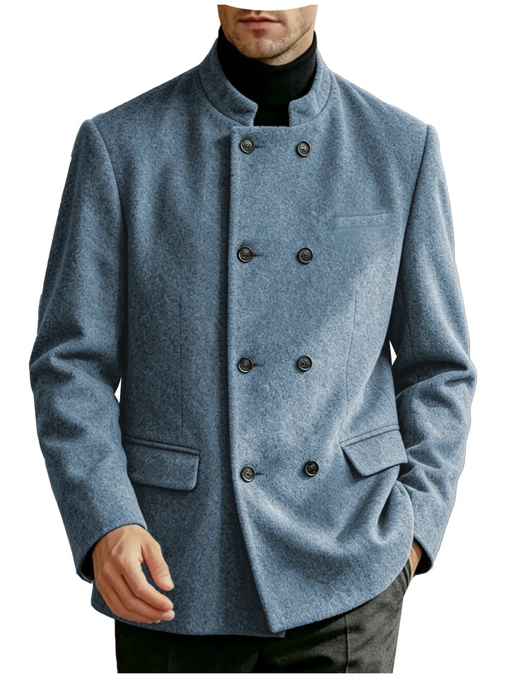 Dawson Mandarin Collar Coat