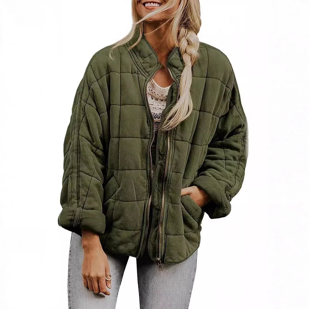 Larissa Quilted Bomber Jacket