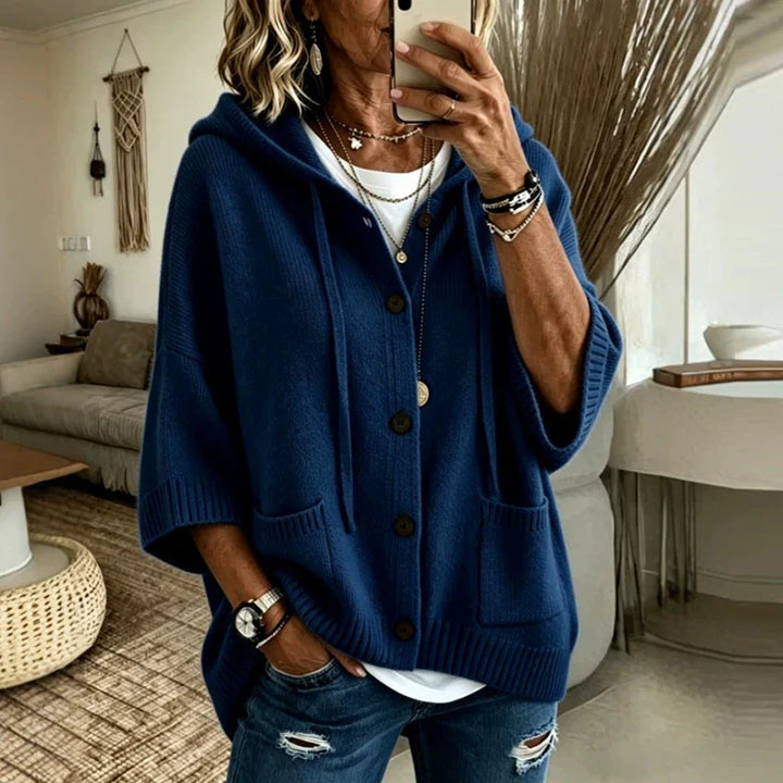 Ines Button Front Cardigan