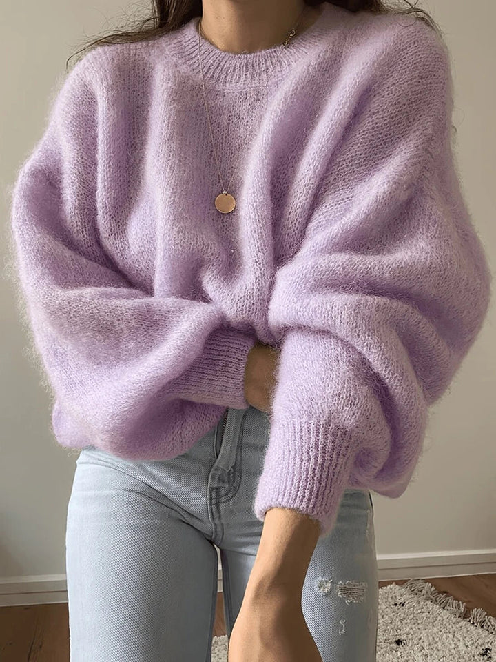 Junia Fuzzy Knit Pullover