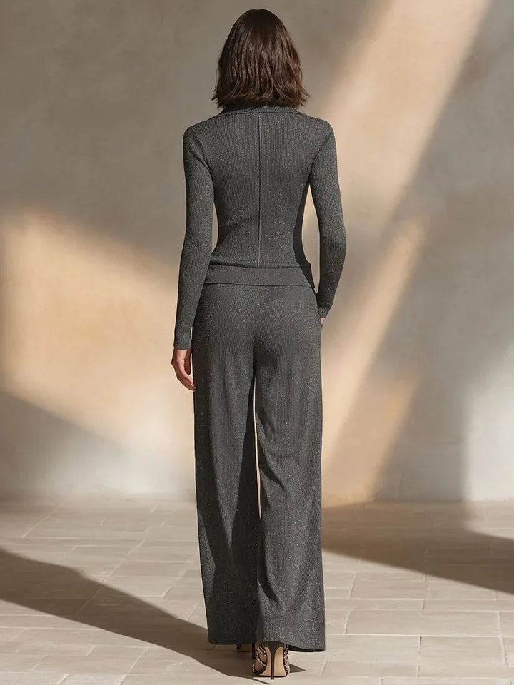 Bianca Zip Front Pant Set