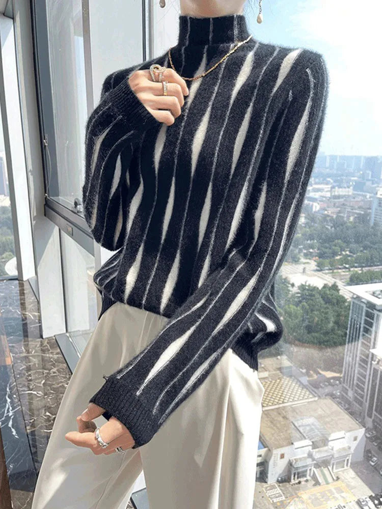 Marguerite Mock Neck Sweater