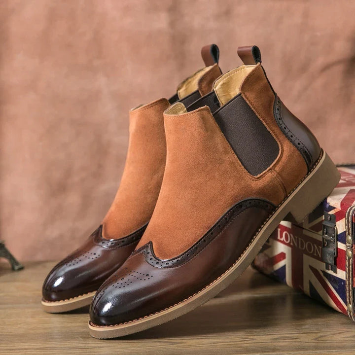 Emory Wingtip Chelsea Boot