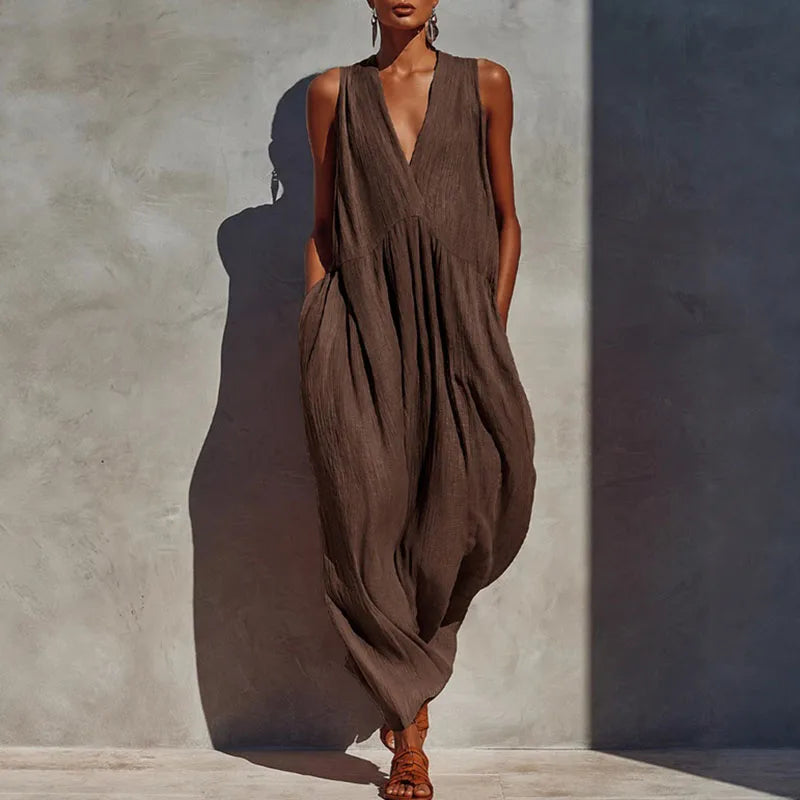 Valentine Bohemian Relaxed Maxi Dress