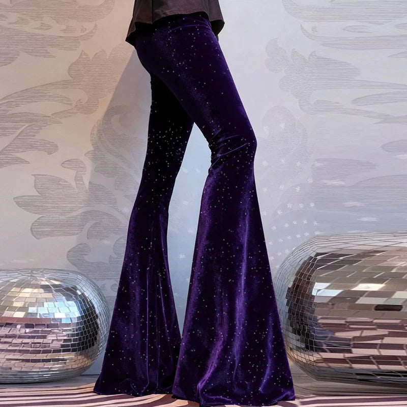 Rosamund High Waist Flared Pants