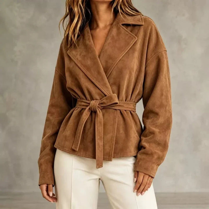 Amaris Lapel Wrap Jacket