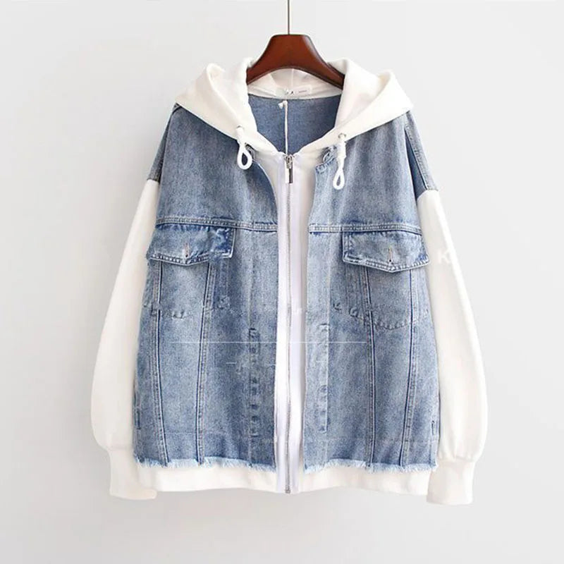 Josselyn Hooded Denim Jacket