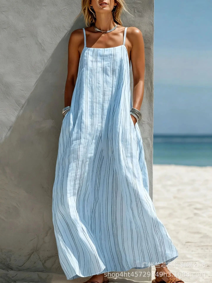 Jocasta Sleeveless Summer Beach Dress