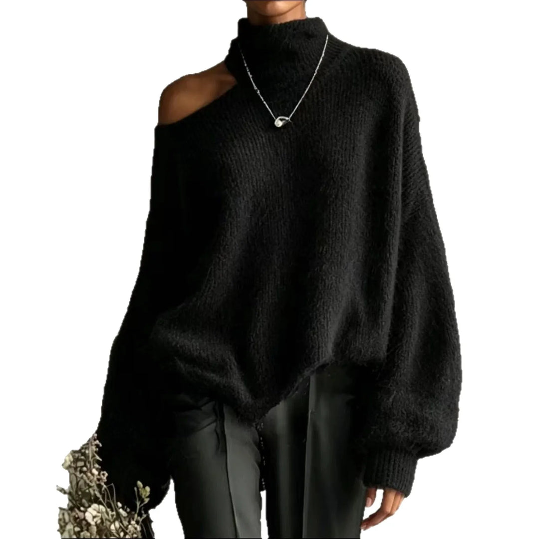Emberly Cutout Shoulder Sweater