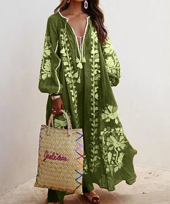 Delphine Bohemian Maxi Dress