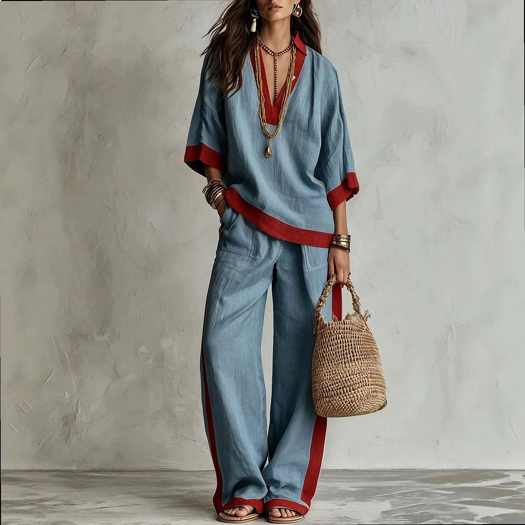 Thea Breathable Two-Piece Set