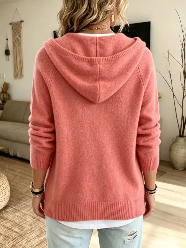 Margot Drawstring Hood Sweater