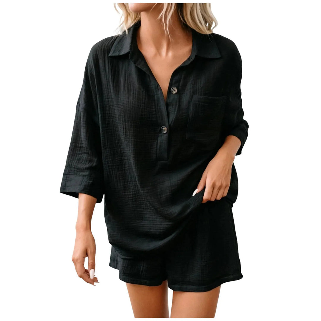 Oriana Breathable Linen Set