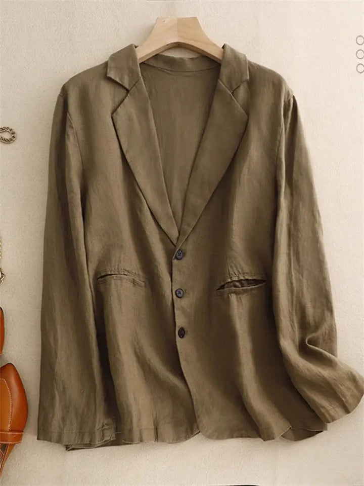 Megan Linen Blend Blazer