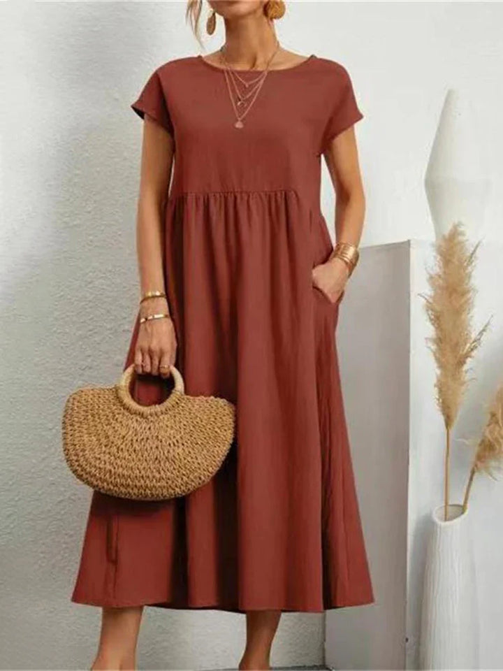 Linda Relaxed Pocket Maxi Dress