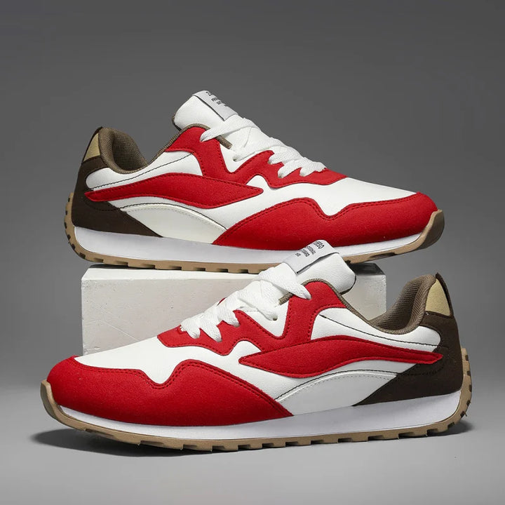 Oslo Lightweight Leather Trainers