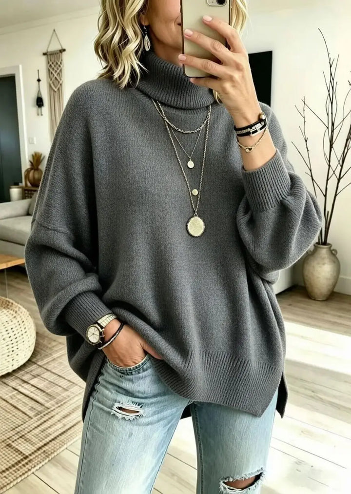 Wren Turtleneck Knit Sweater