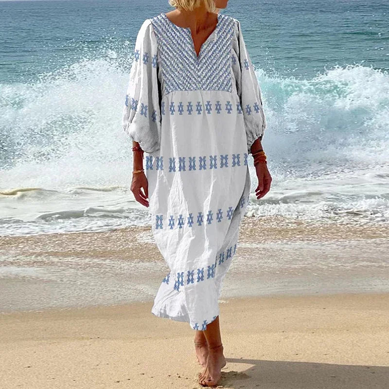 Eva Boho Relaxed Maxi Dress