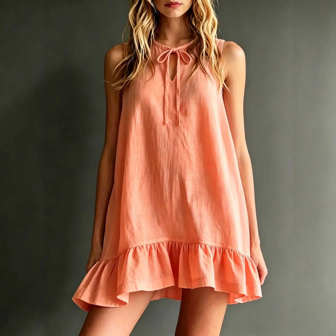 Riyana Ruffle Mini Dress