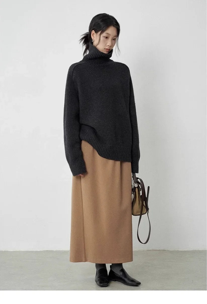 Belisama Turtleneck Wool Sweater