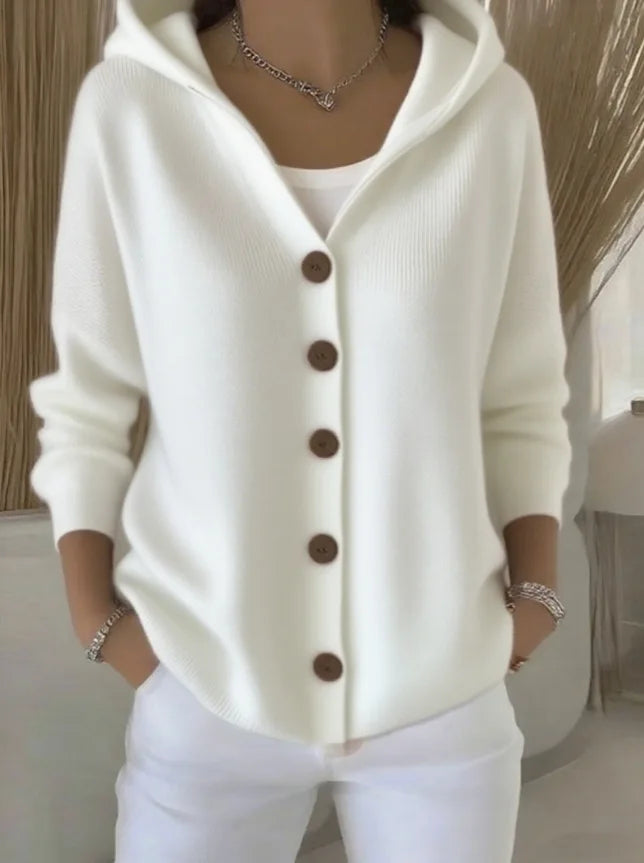 Rosaline Hooded Knit Cardigan