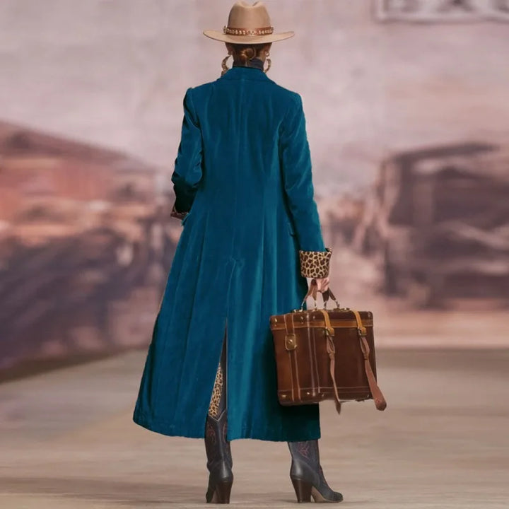 Wren Velvet Duster Long Coat