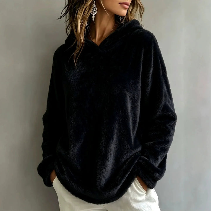 Winslet Fuzzy Fleece Hoodie
