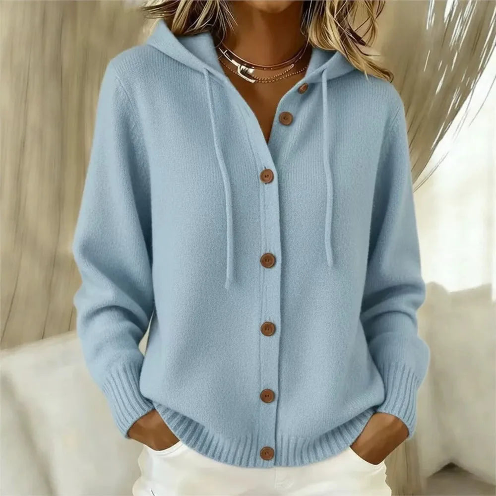 Hollis Hooded Knit Cardigan