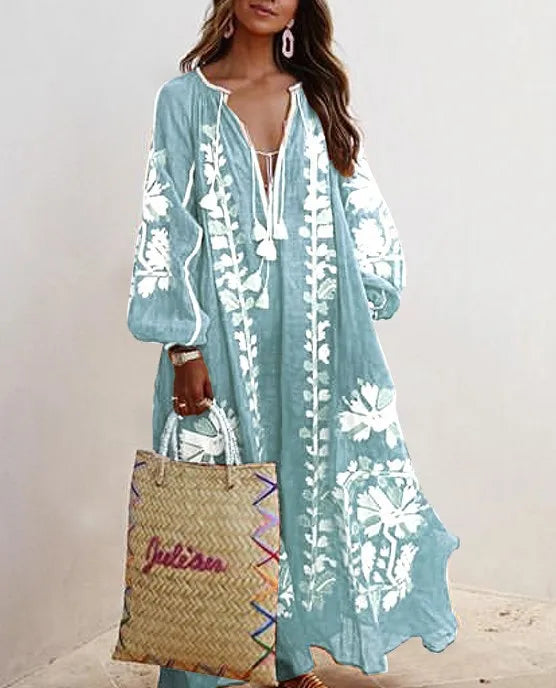 Delphine Bohemian Maxi Dress