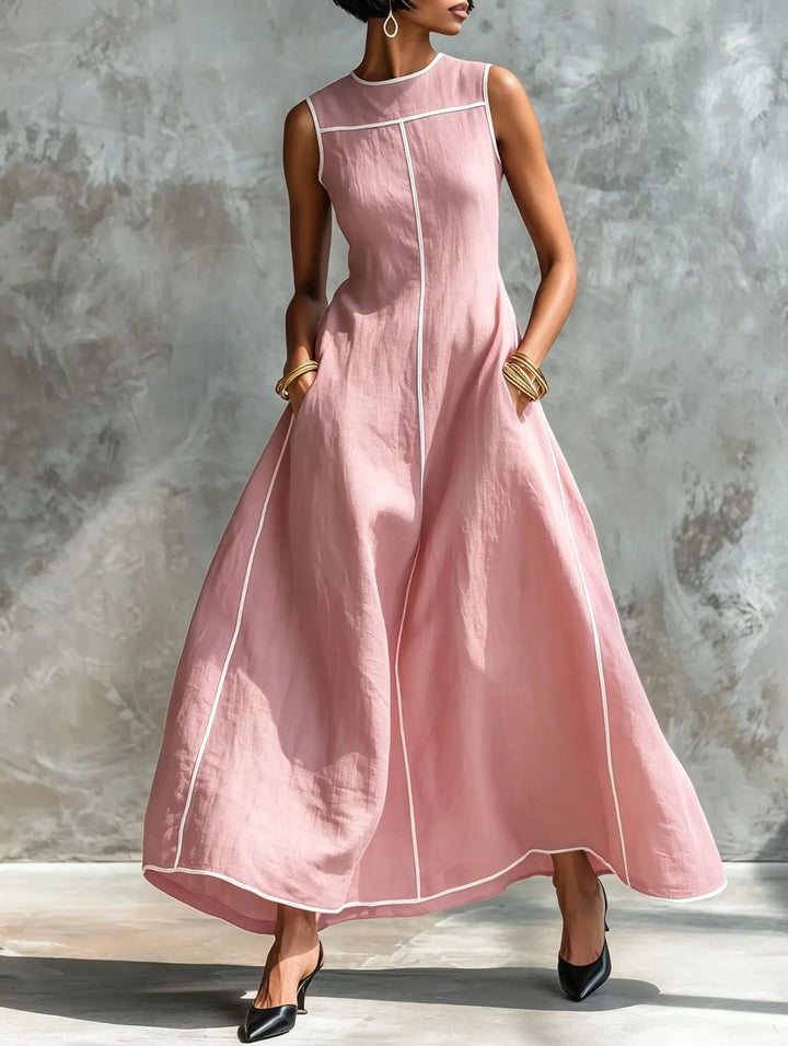 Anouk Elegant Flowy Maxi Dress