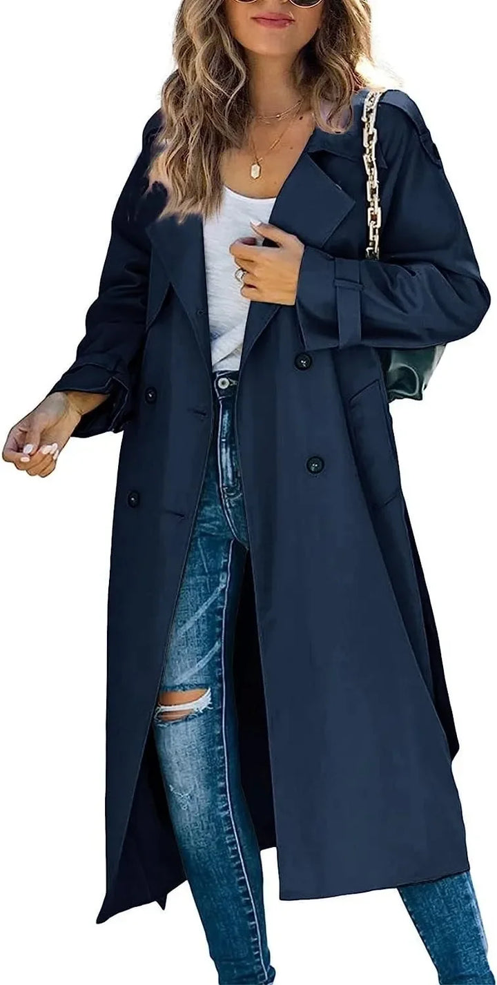 Astrid Double Breasted Trench Coat