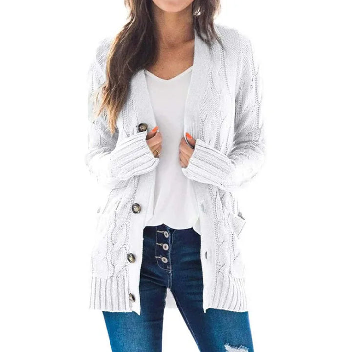 Briallen Cable Knit Cardigan