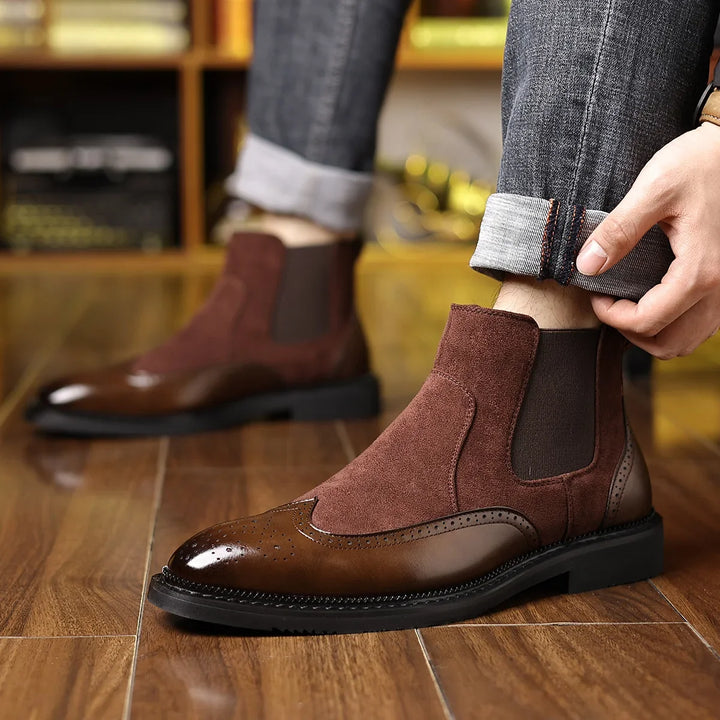 Harvard Wingtip Chelsea Boot