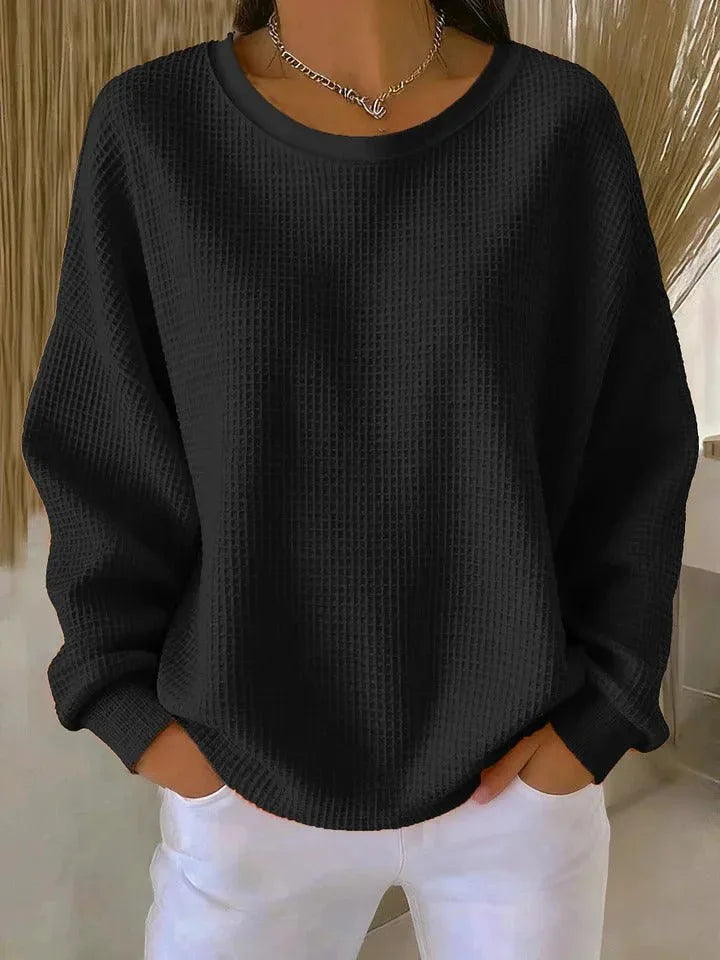 Marigold Waffle Knit Top