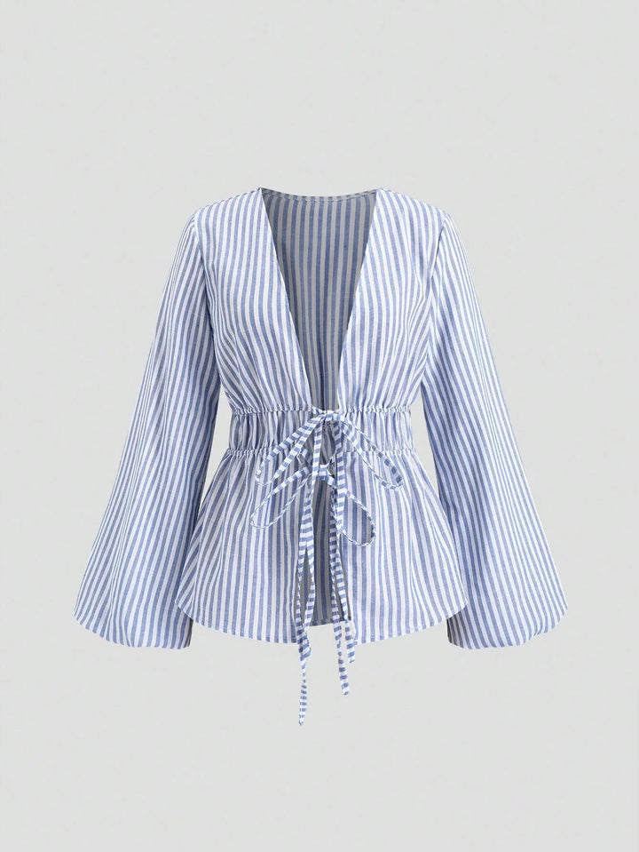 Lily Tie Front Blouse