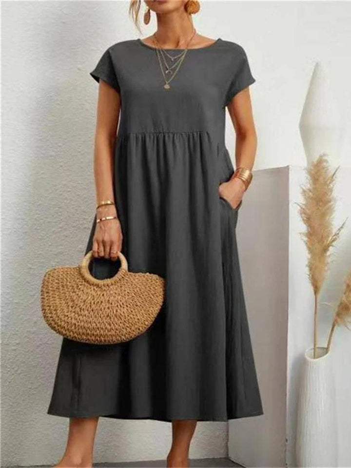 Linda Relaxed Pocket Maxi Dress