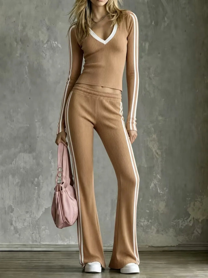 Ophelia Ribbed Knit Matching Set