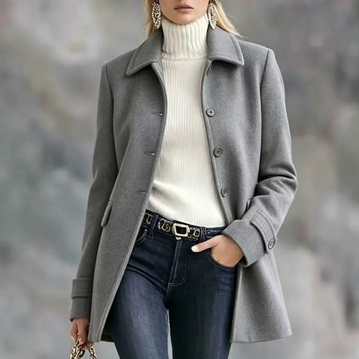 Rosalind Notched Lapel Coat