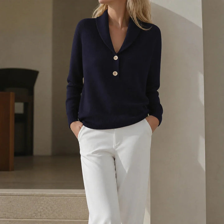 Ottilie Shawl Collar Sweater