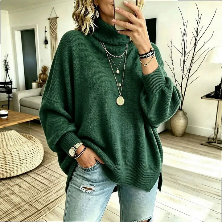 Wren Turtleneck Knit Sweater