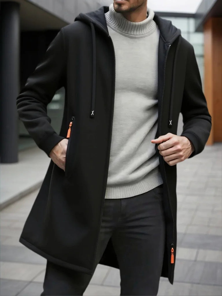Garrison Zip Front Fleece Coat