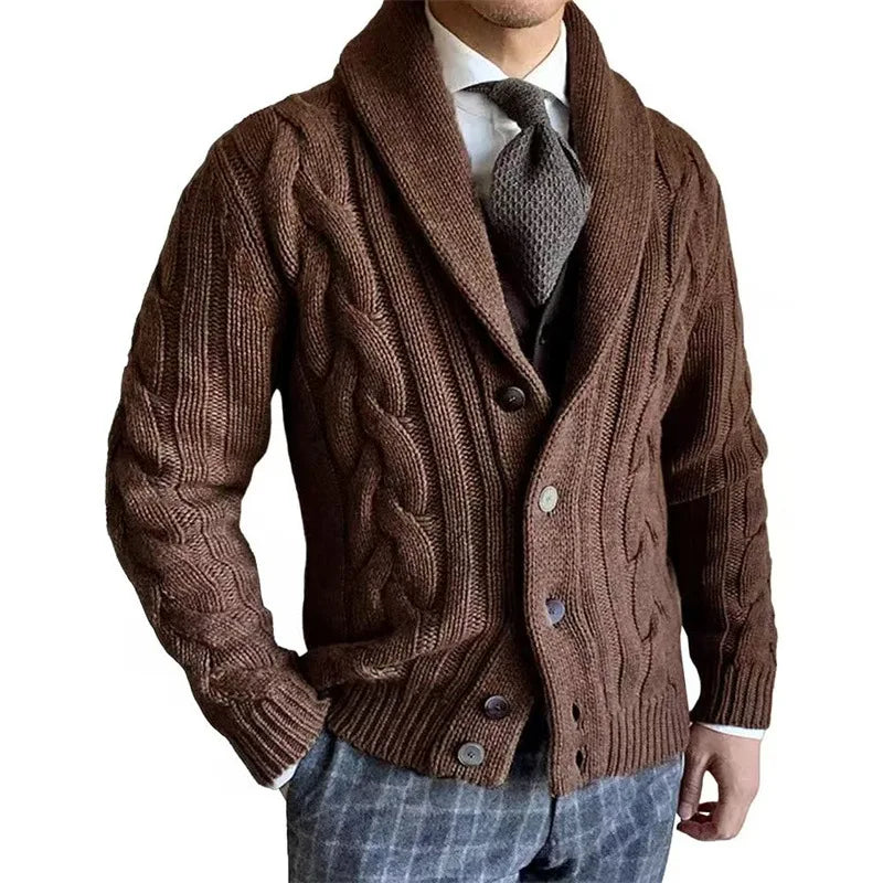 Percival Shawl Collar Cardigan