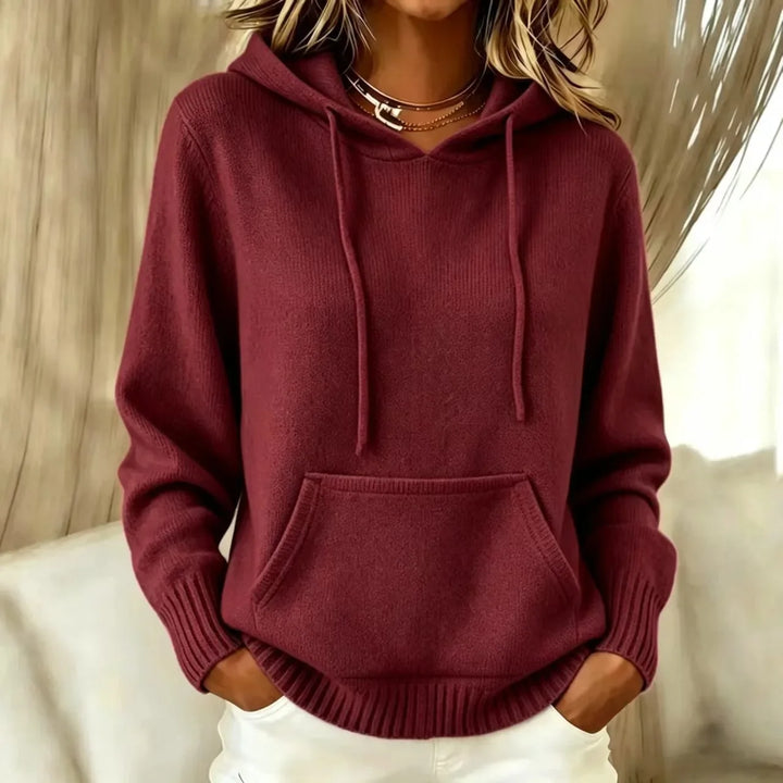 Cordelia Drawstring Hood Sweater