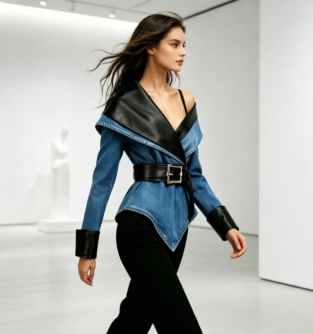 Dolce Sculpted Fit Denim Jacket
