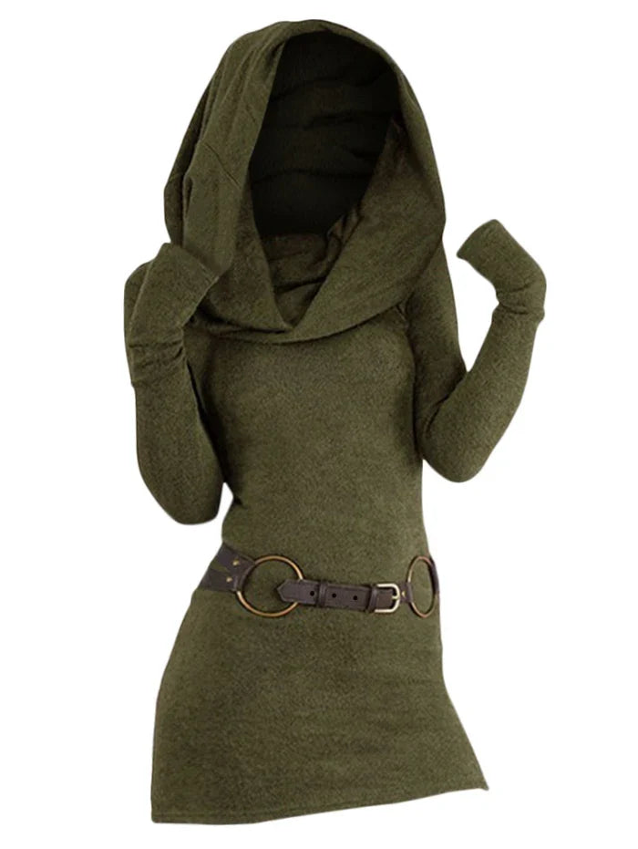 Marlowette Cowl Neck Sweater Dress